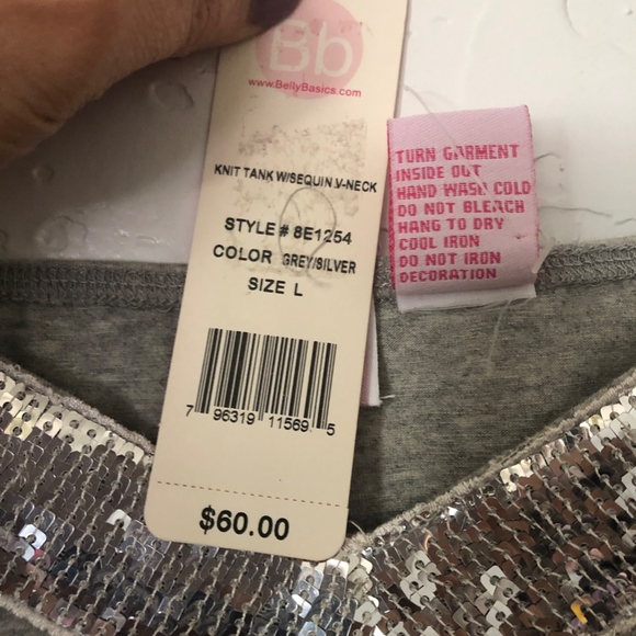 Bb tank top, size large - Picture 3 of 4